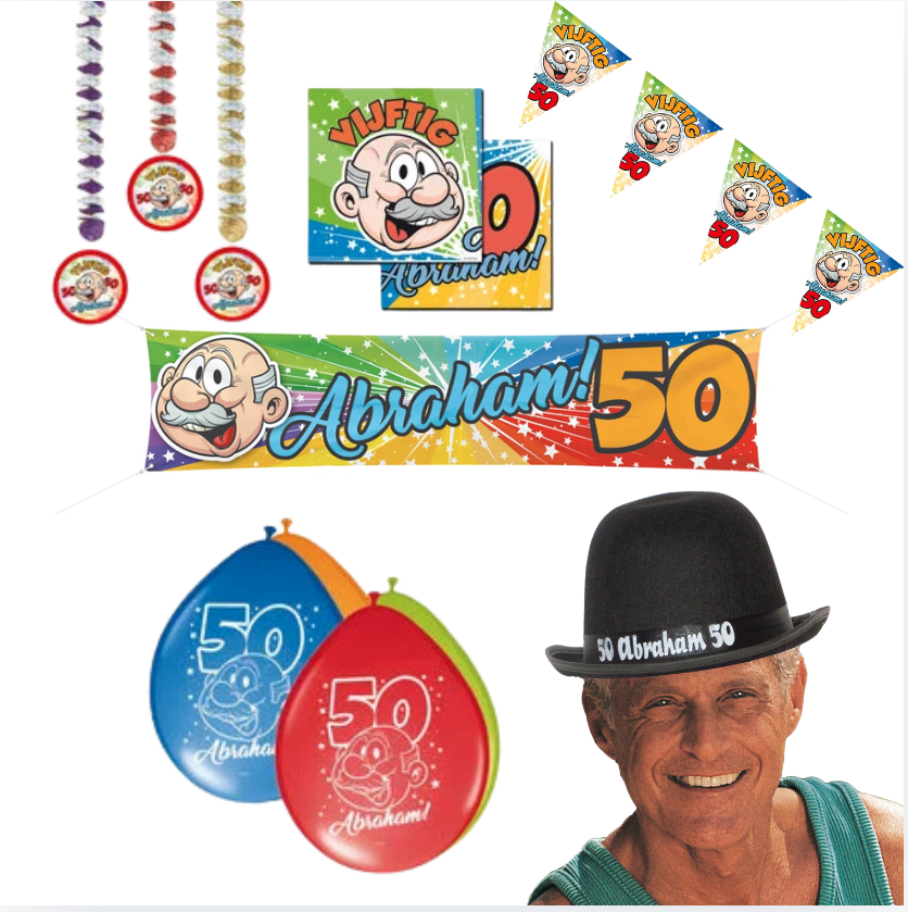 Abraham 50 Jaar M Pakket