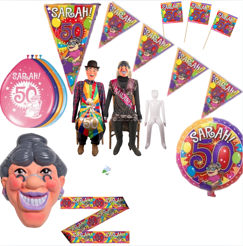 Sarah 50 Jaar XL Pakket