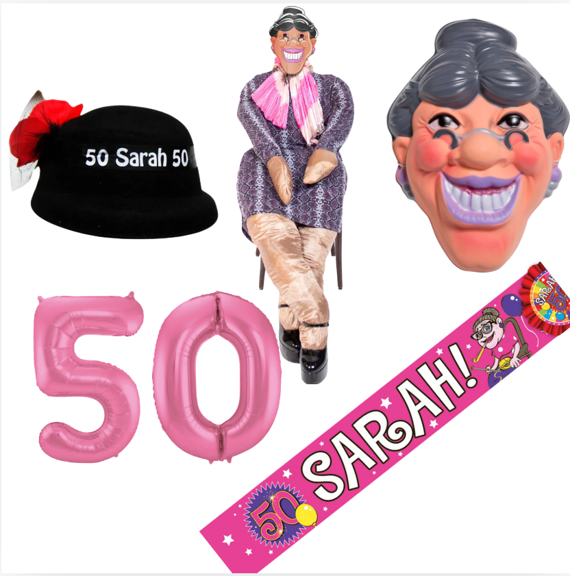 Sarah 50 Jaar L Pakket