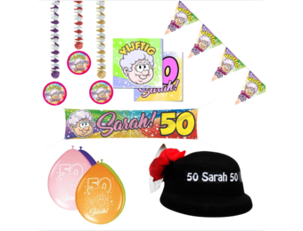 Sarah 50 Jaar M Pakket
