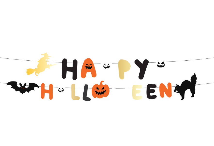 Letterslinger 'Happy Halloween' Halloween BoOo!