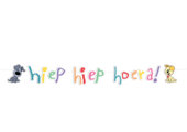 Letterslinger 'hiep hiep hoera' - Woezel en Pip