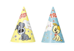 Feesthoedjes - Woezel en Pip