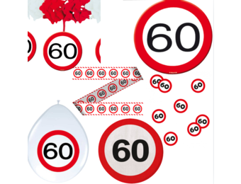 60 Jaar Verkeersbord Pakket