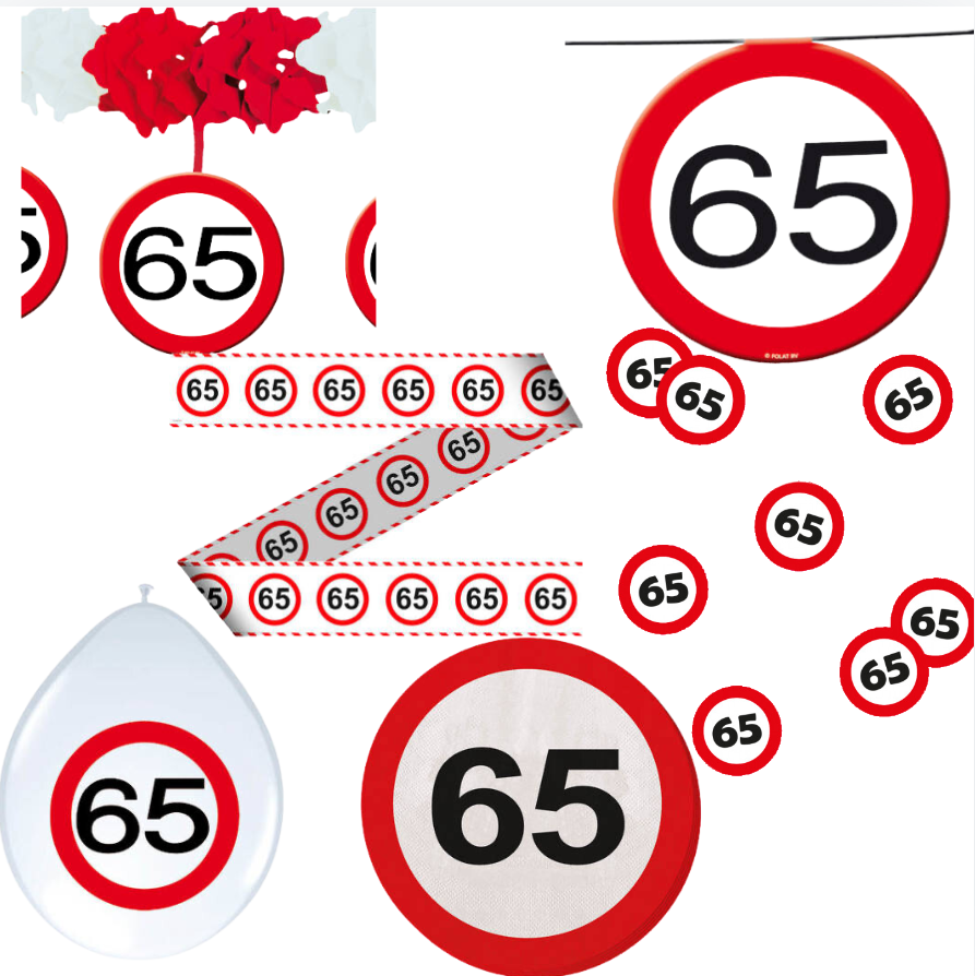 65 Jaar Verkeersbord Pakket