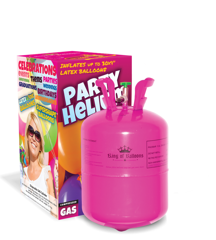 Helium tank- 30 ballonnen