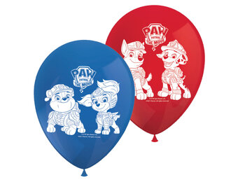 Ballonnen 8 stuks - Paw Patrol