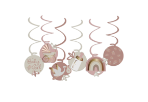 Hang Deco Meisje- 6 stuks