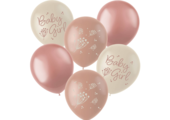 Latex Ballonnen- Meisje - 6 Stuks