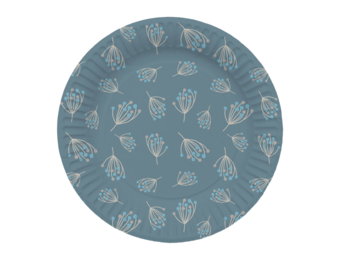 Papieren Borden Jongens -8 stuks