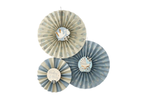 Decofan Set- Jongen 3 stuks