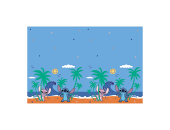 1 Plastic tafelkleed 120X180cm - Stitch & Angel