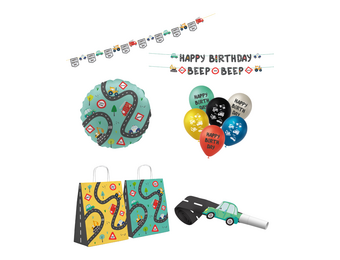 Wacky Wheels Feestpakket L