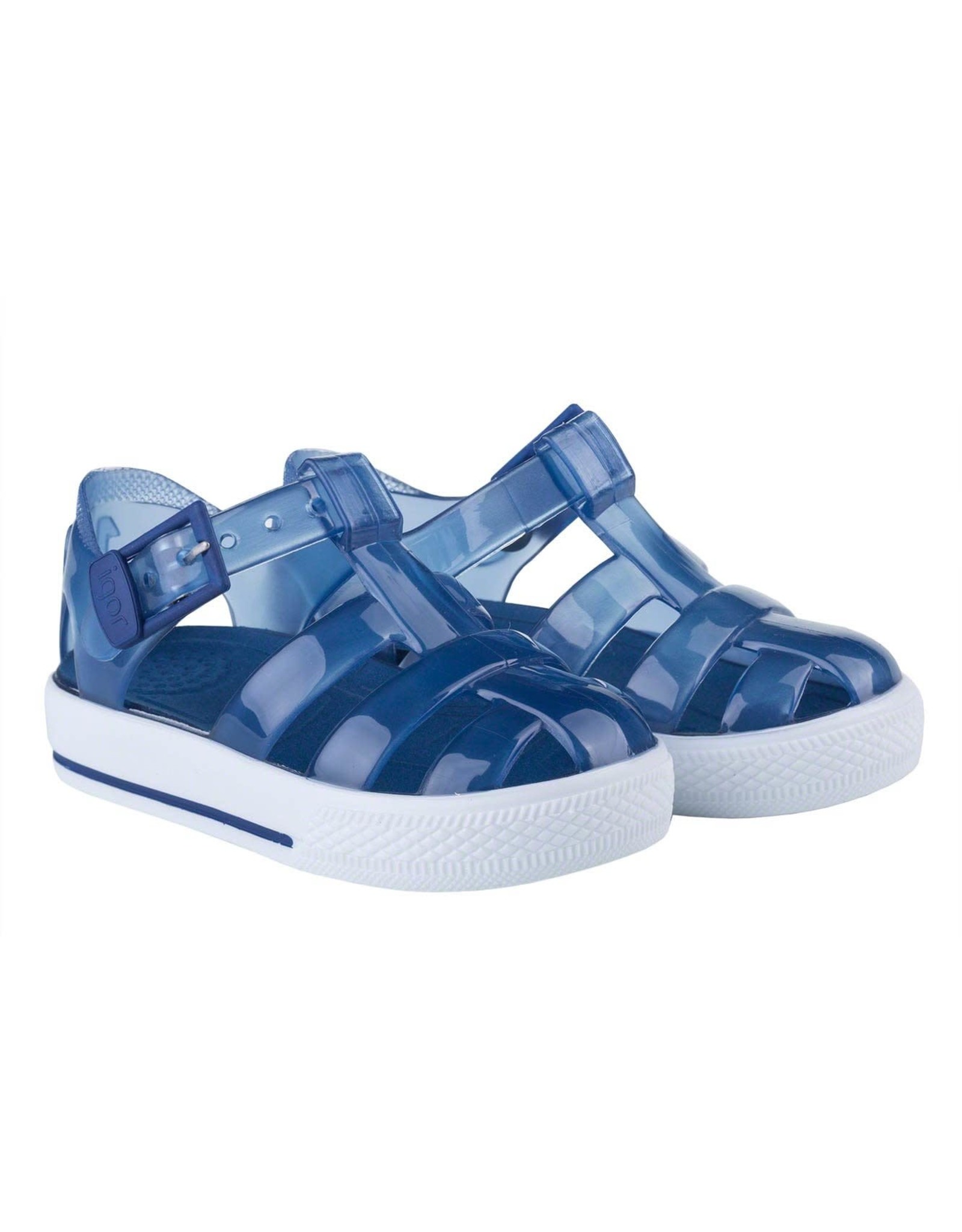 Igor Sandaal / waterschoen Azulblauw - Bij Broer \u0026 Zus