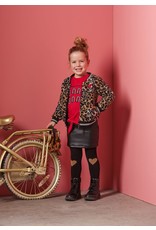 Jubel Longsleeve Boom Boom - Leopard Lipstick Rood