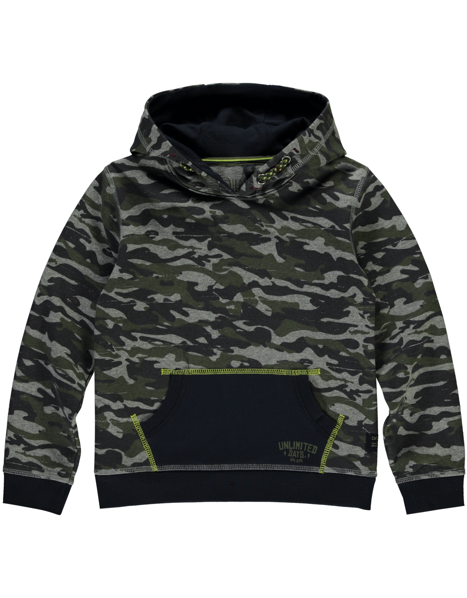 Quapi Sweater Tjebbe Army green