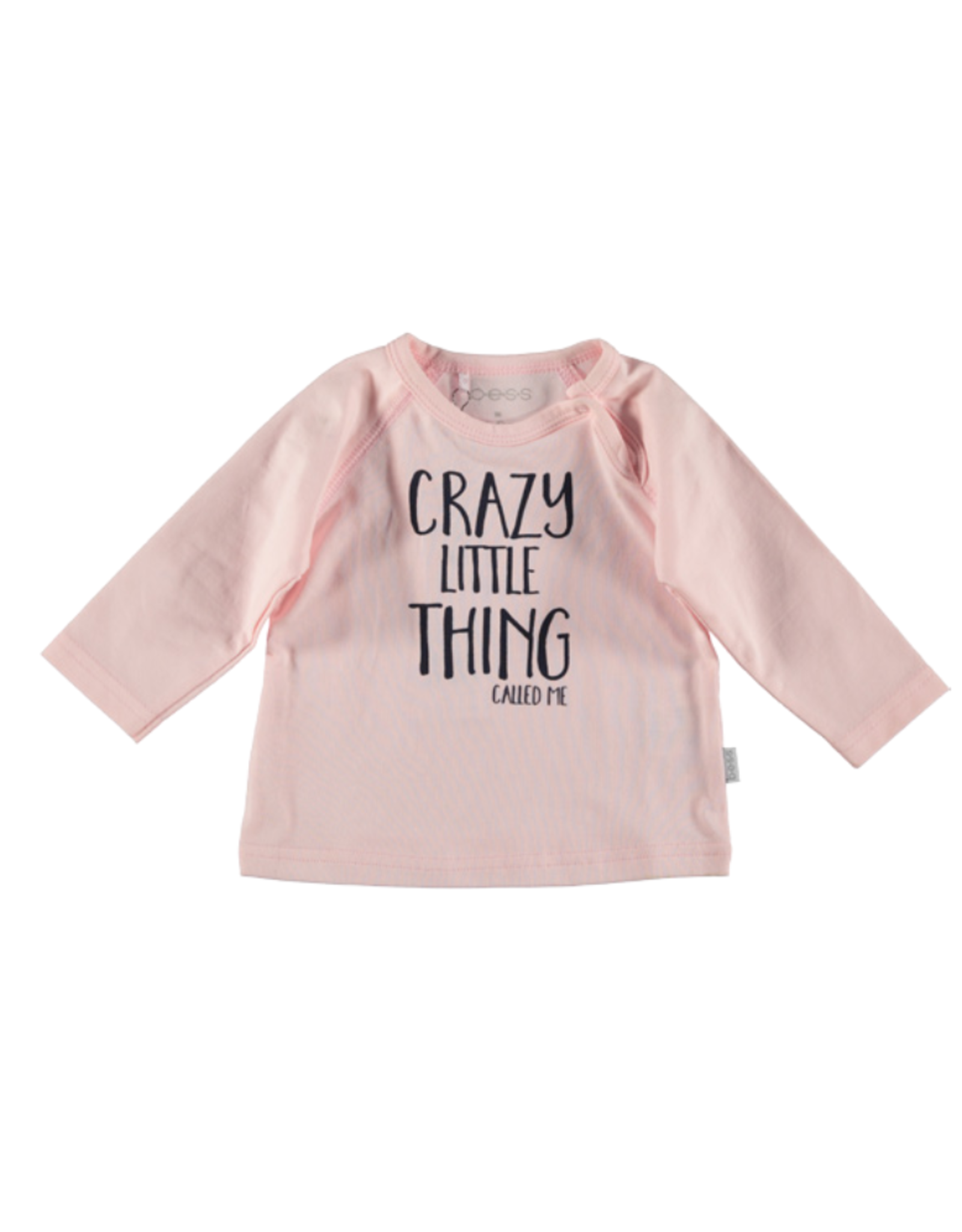 BESS Shirt l.sl. Girl crazy little thing pink NOS