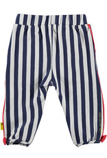 BESS Pants Striped with Piping 1 White