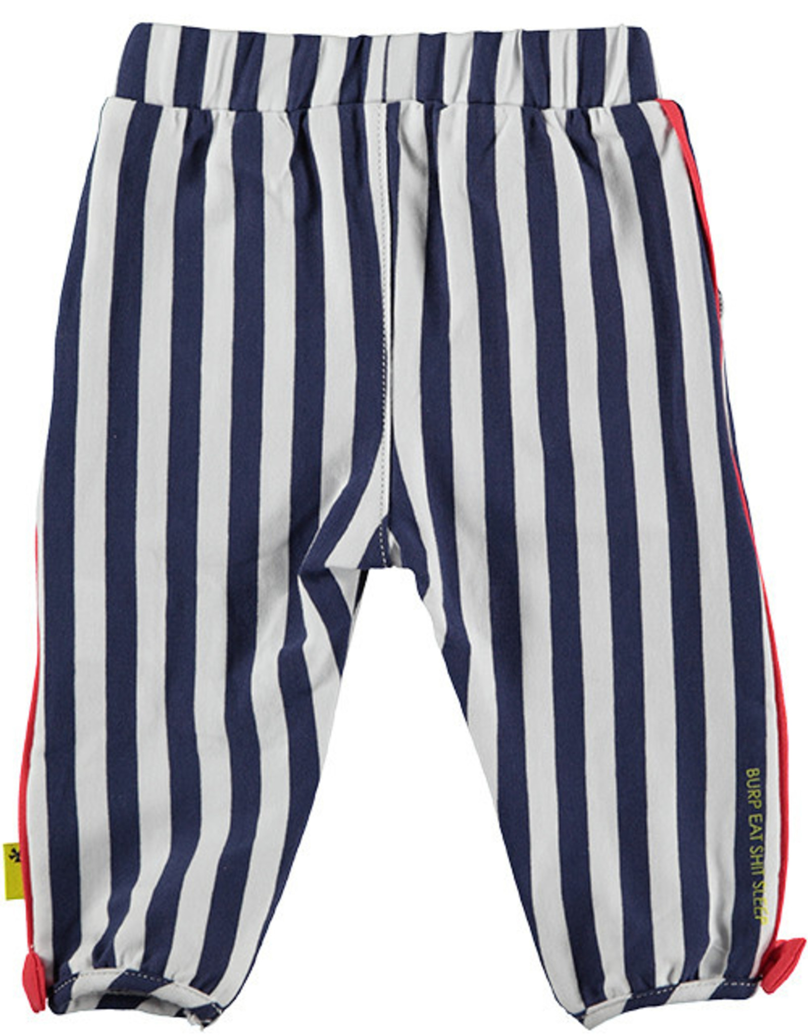 BESS Pants Striped with Piping 1 White