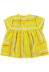 BESS Shirt sh.sl Striped 10 Yellow