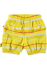 BESS Shorts Striped 10 Yellow