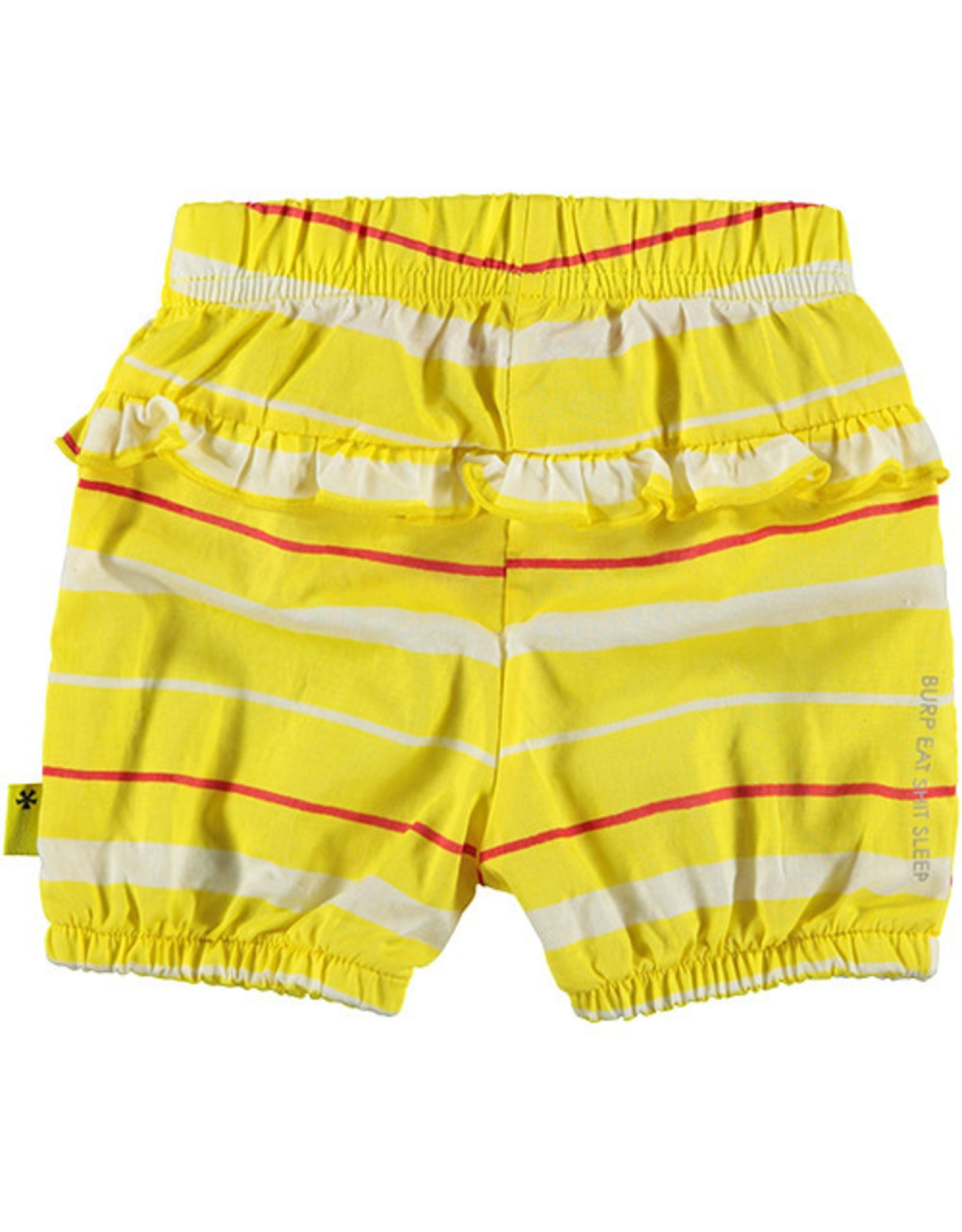 BESS Shorts Striped 10 Yellow