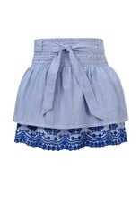 Looxs Girls skirt with broidery heaven stripe