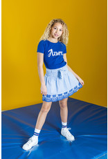 Looxs Girls skirt with broidery heaven stripe