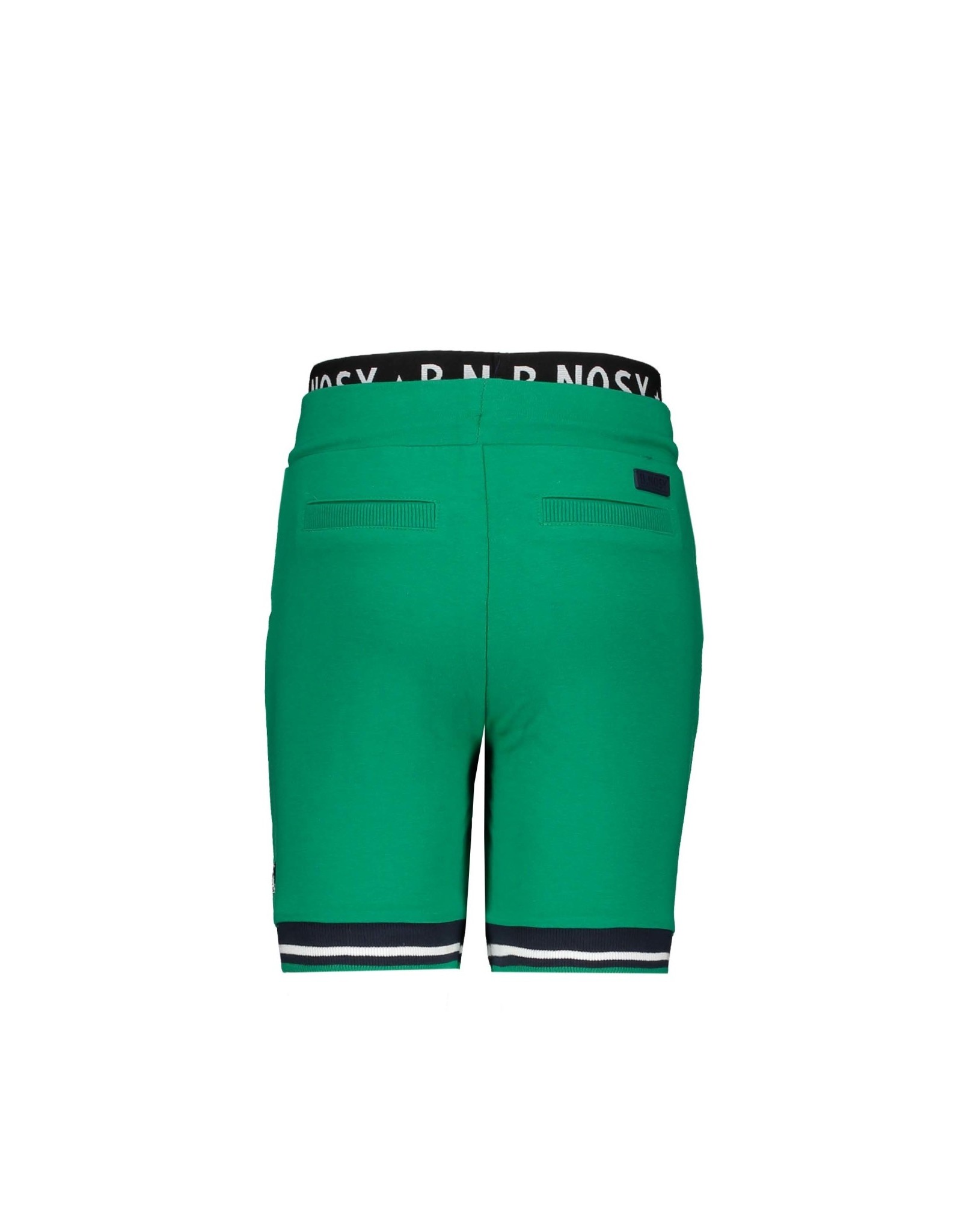 B-nosy Shorts with multicolor rib 337 Jade green