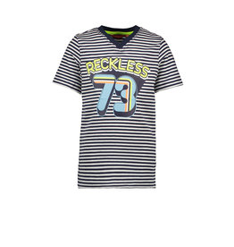 Tygo & vito T-shirt stripe RECKLESS 190 Navy