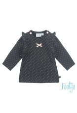 Feetje Longsleeve AOP - Dots Antraciet melange NOS