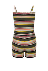 Looxs Girls short jumpsuit printed stripe