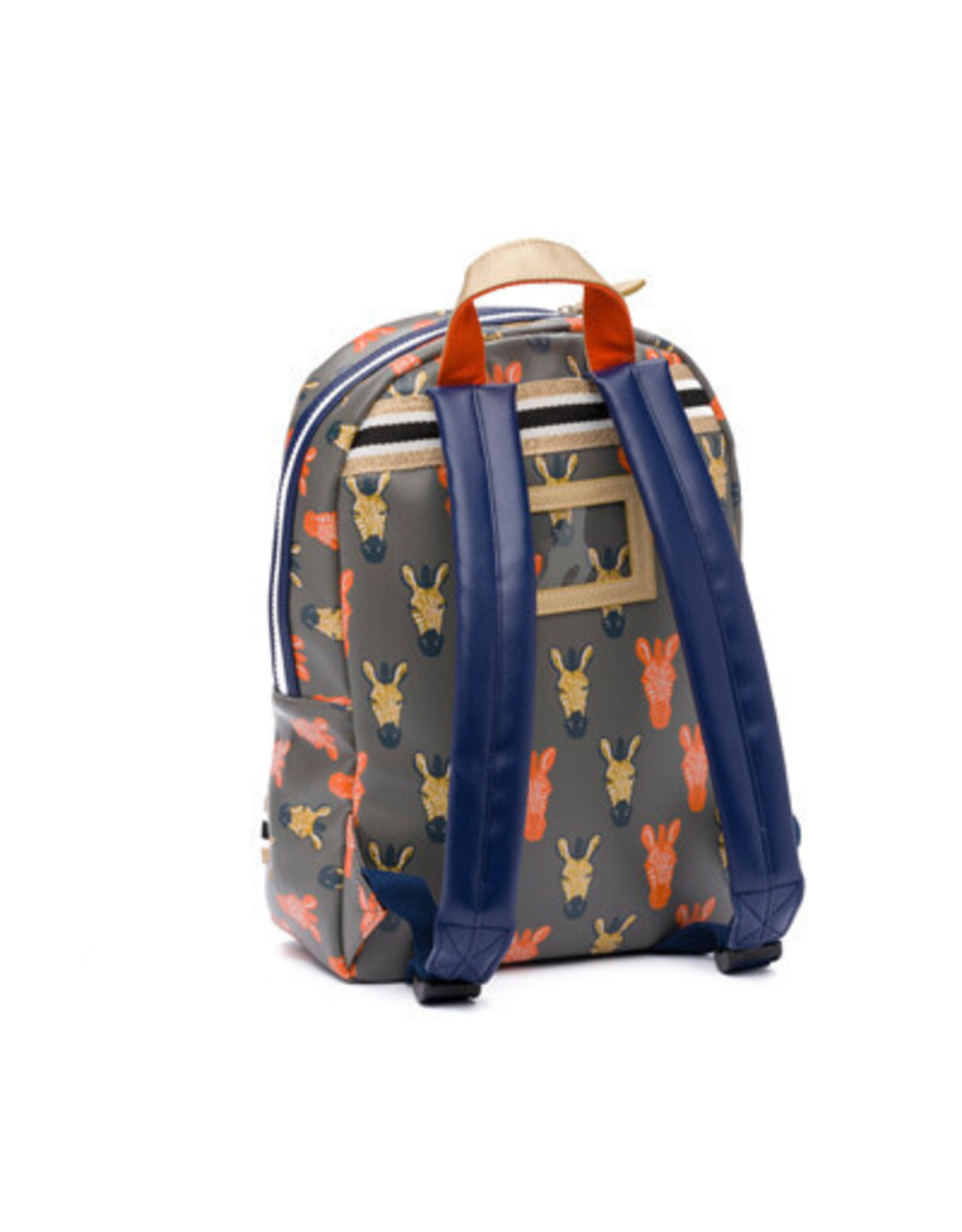 Zebra Rugzak Zebra Grey Gold M
