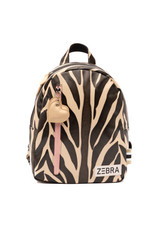 Zebra Rugzak Zebra Pink S