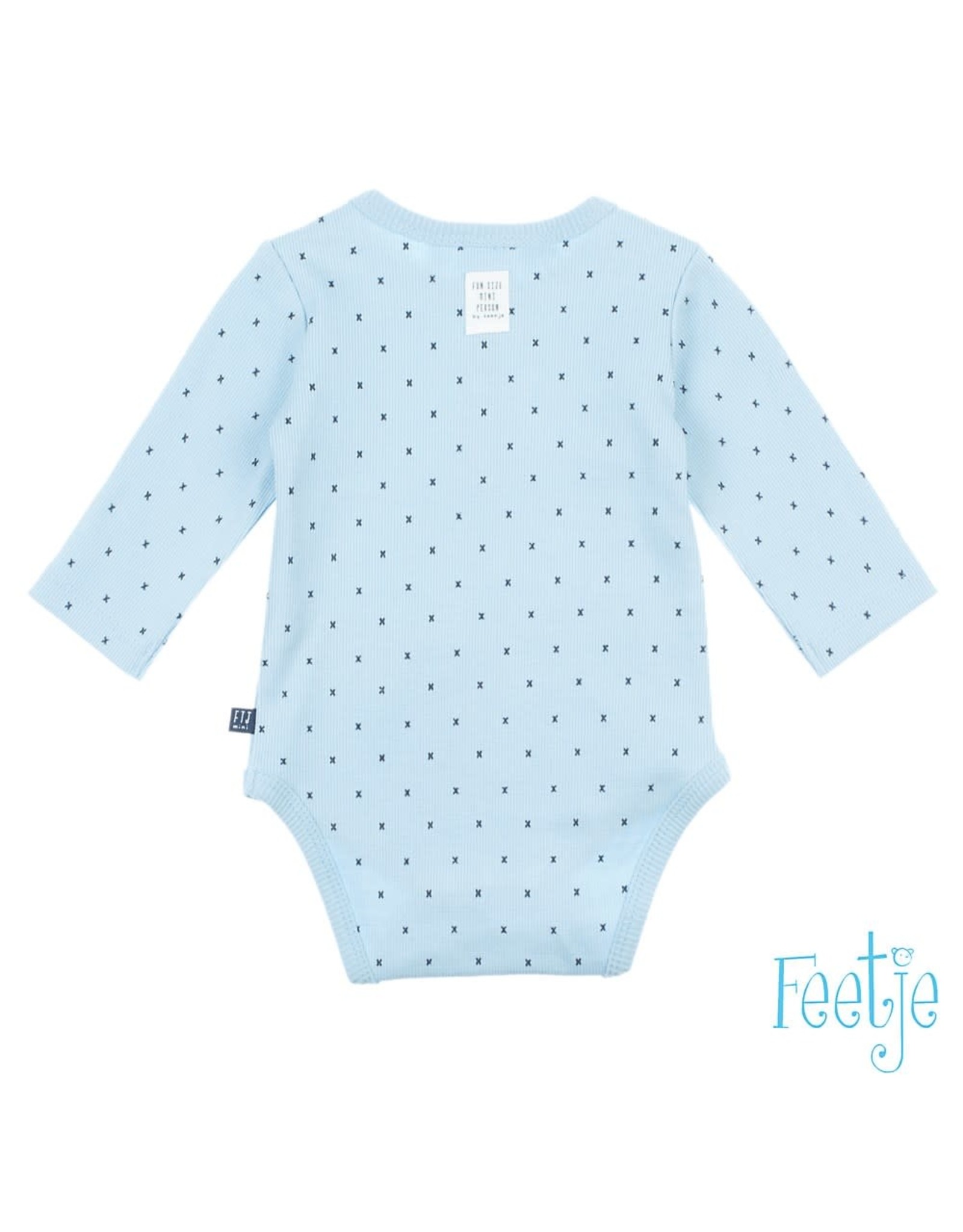 Feetje Romper - Mini Person Blauw NOS