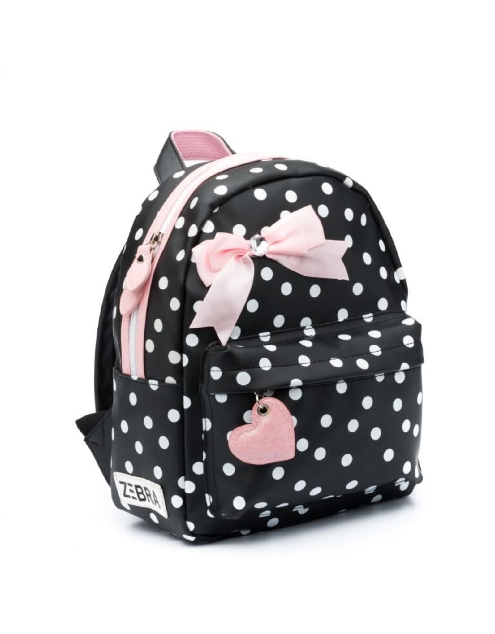 Zebra Trends Rugzak Girls (S) Dots black - Bij Broer \u0026 Zus