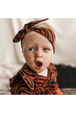 Your Wishes Zebra | Ruffle Shoulder Top Potters Clay Your Wishes Zebra | Ruffle Shoulder Top Potters Clay