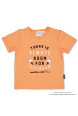 Feetje T-shirt Always - Team Icecream Neon Oranje