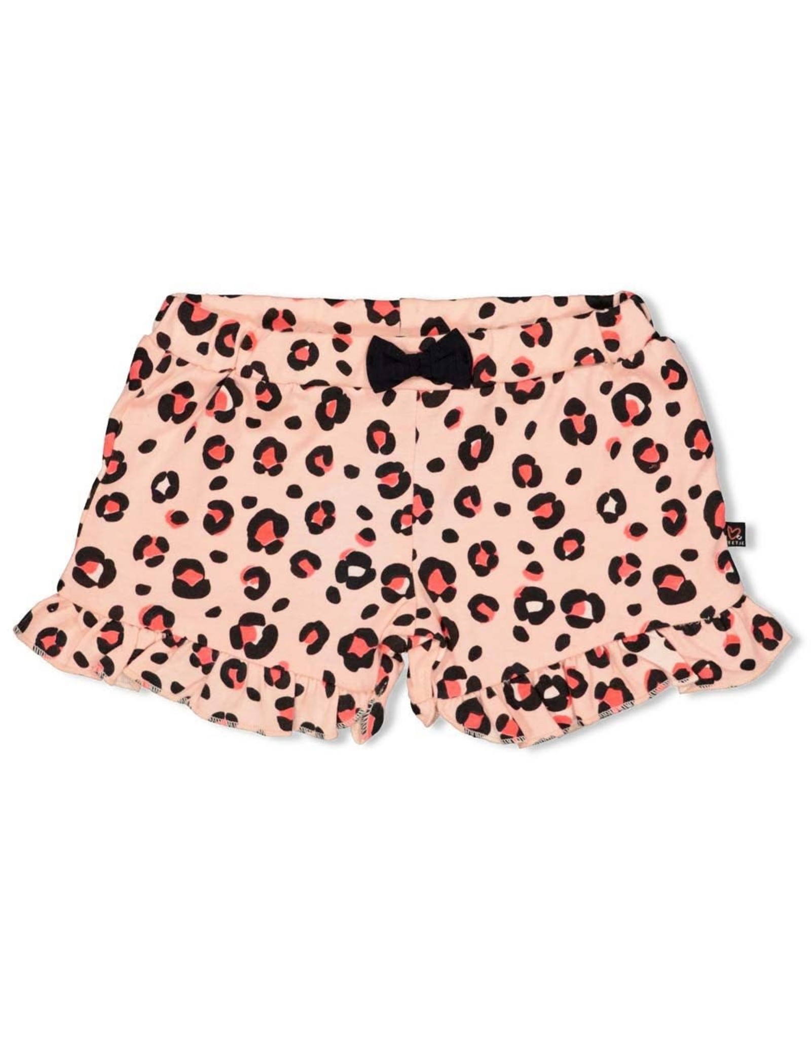 Feetje Short AOP - Leopard Love Roze