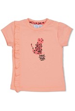 Feetje T-shirt - Leopard Love Roze