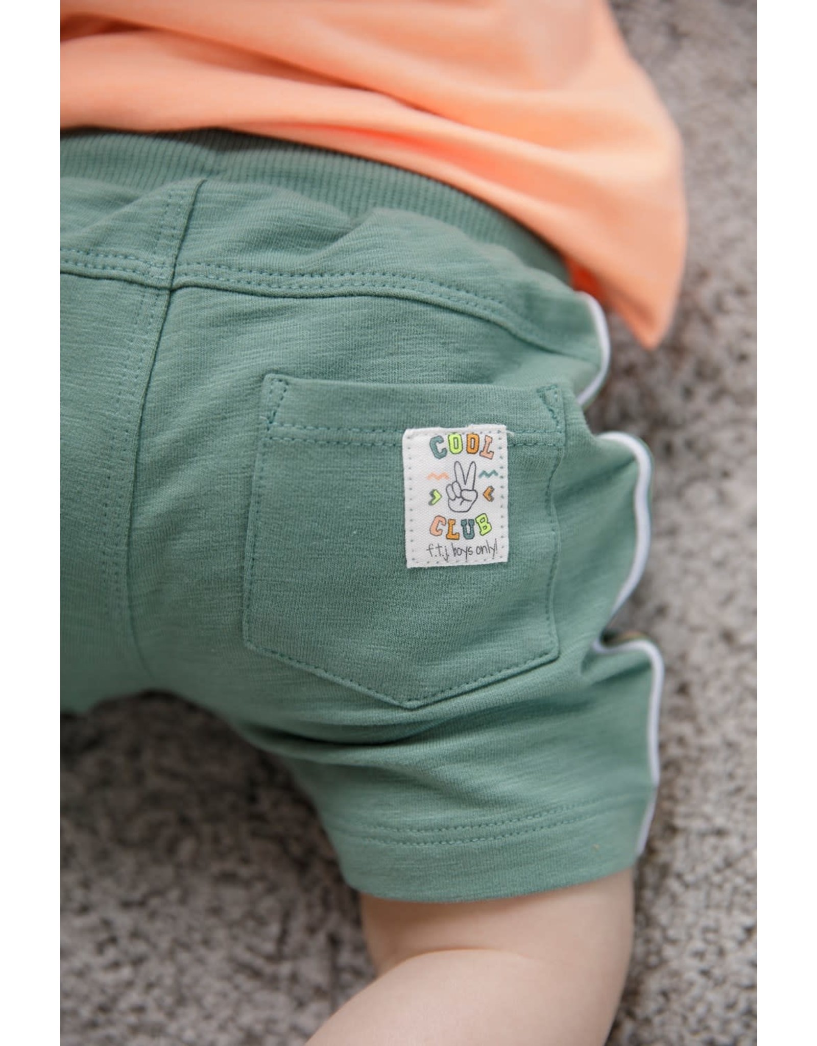 Feetje Short - Snacktime Groen