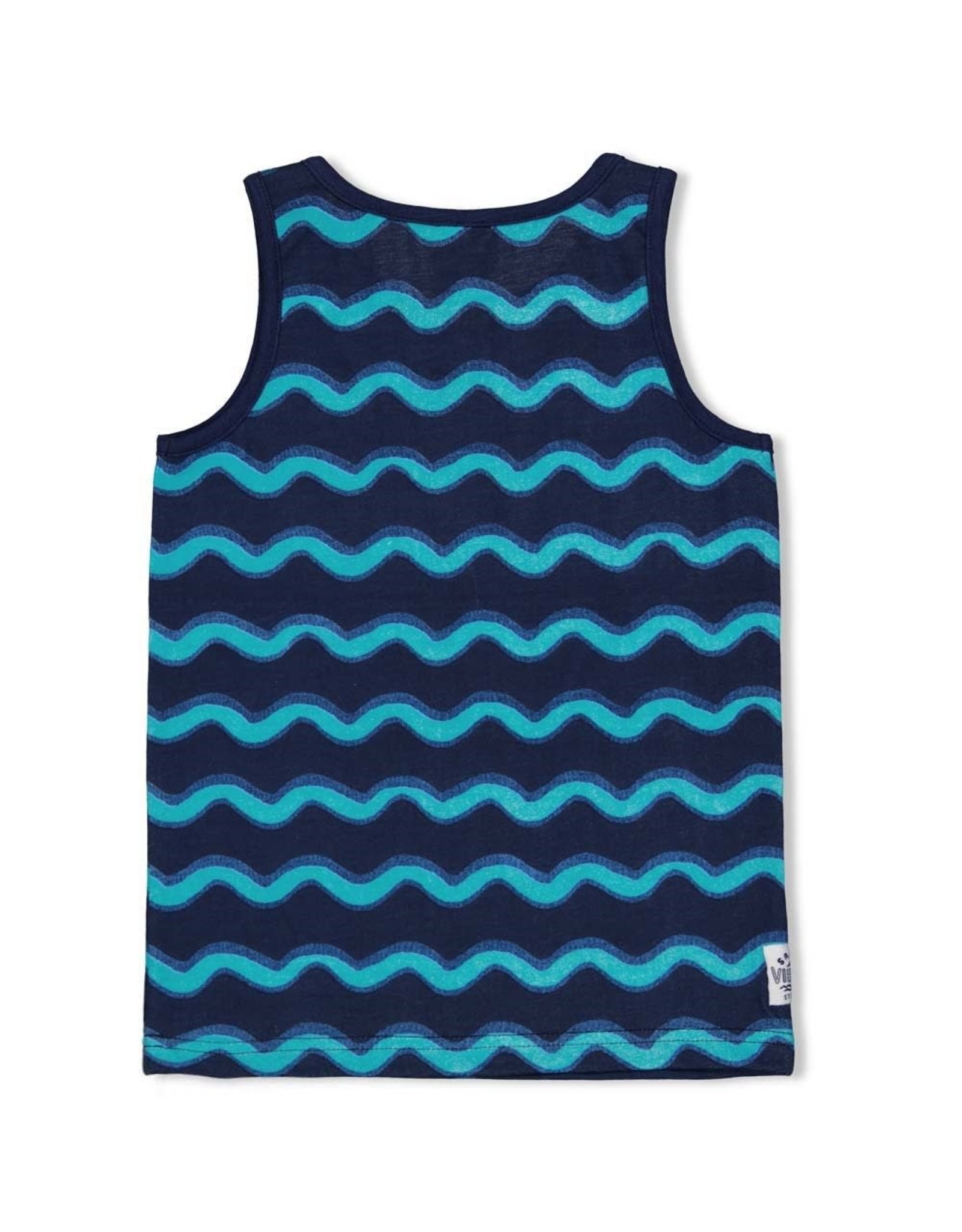 Sturdy Singlet - Smile & Wave Indigo