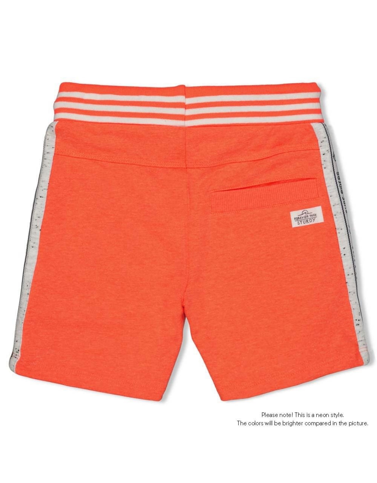 Sturdy Short - Happy Camper Neon Koraal