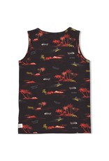 Sturdy Singlet - Happy Camper Antraciet