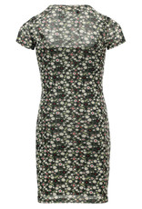 Looxs 10Sixteen Printed mesh dress FORREST BLOSSOM