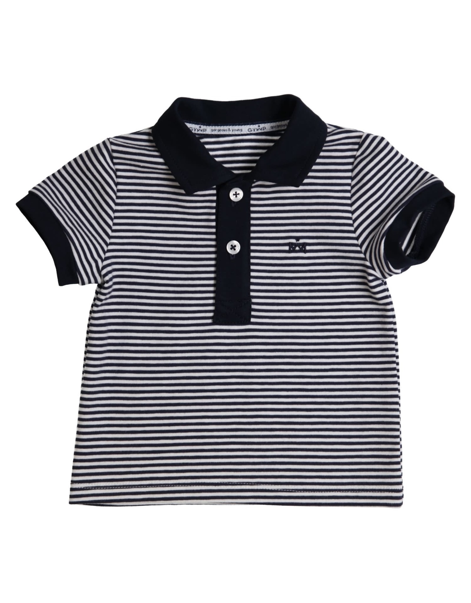 Gymp POLO - BICOLOR - RAYKE - BABY& MARINE/WIT/MARINE