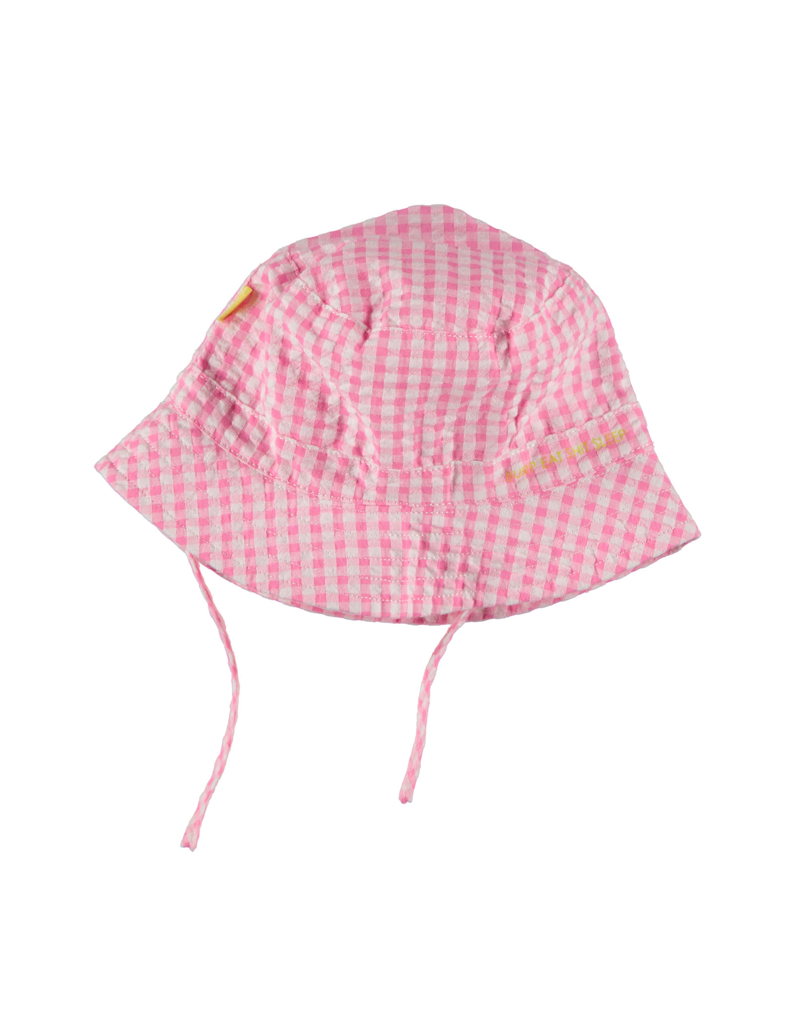 BESS Sun Hat Vichy Pink zomerhoed