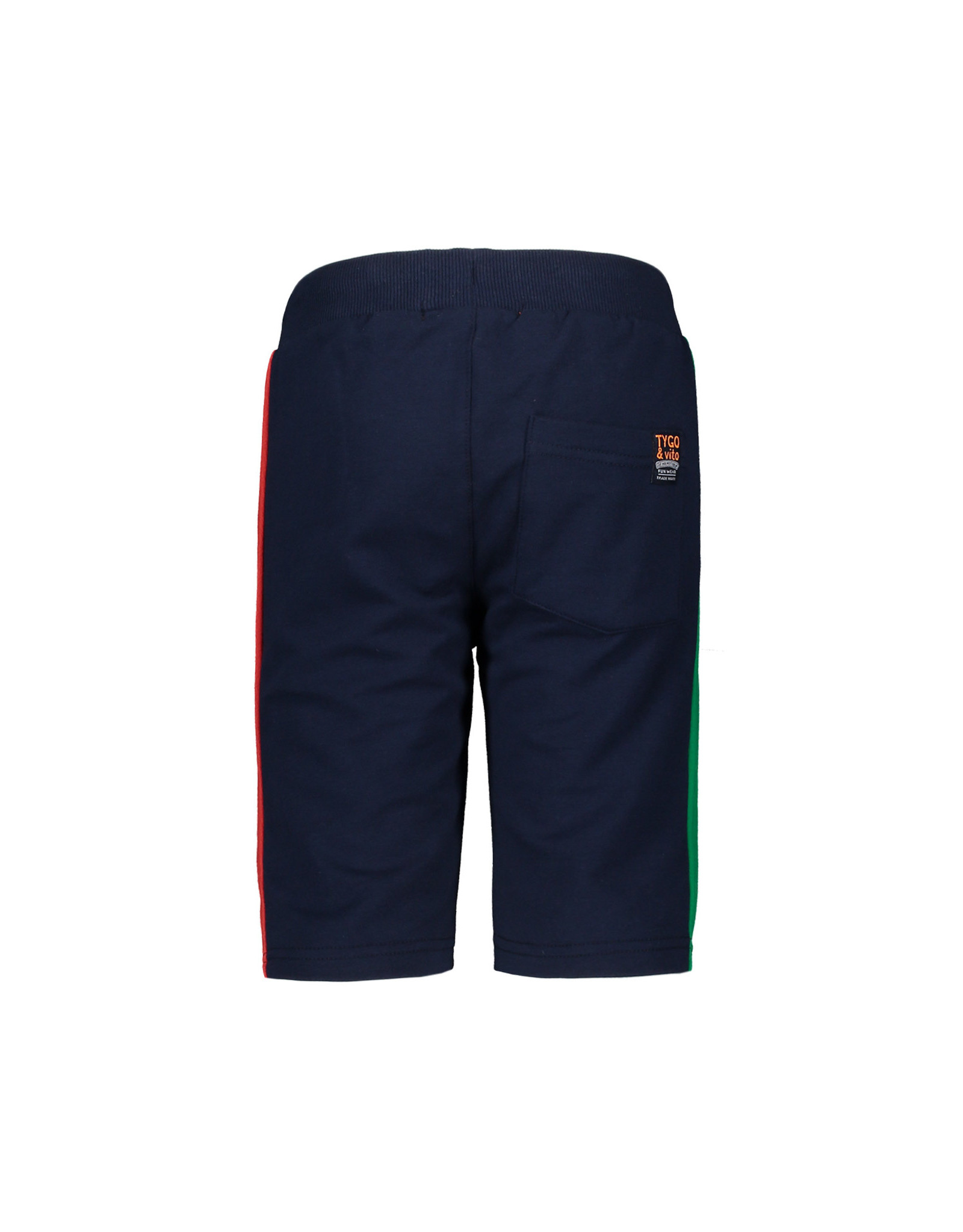 Tygo & vito T&v jog short contrast tape 190 Navy