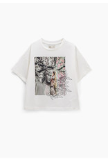 TEE SHIRT teens Blanc Cassé