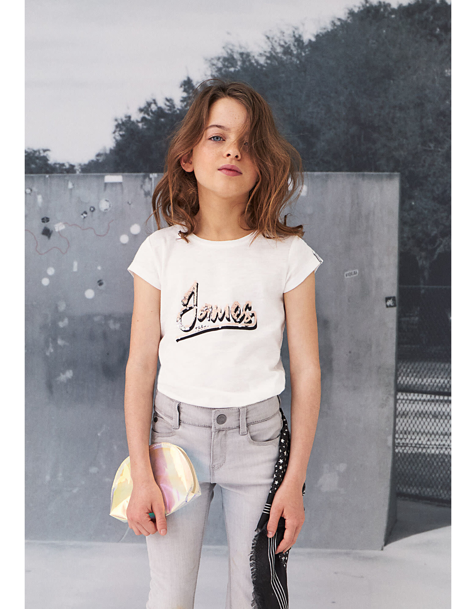 TEE SHIRT Cassé Blanc